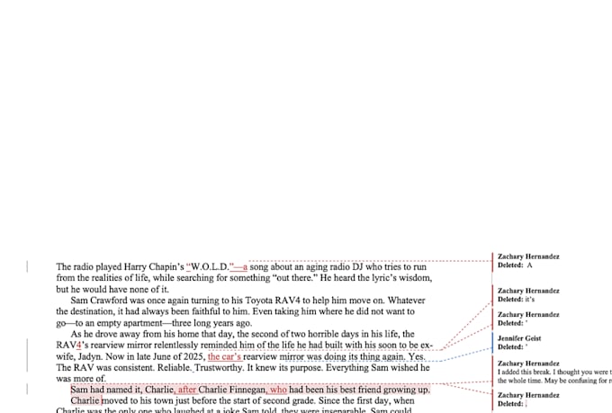 professionally edit, proofread, and develop your book
